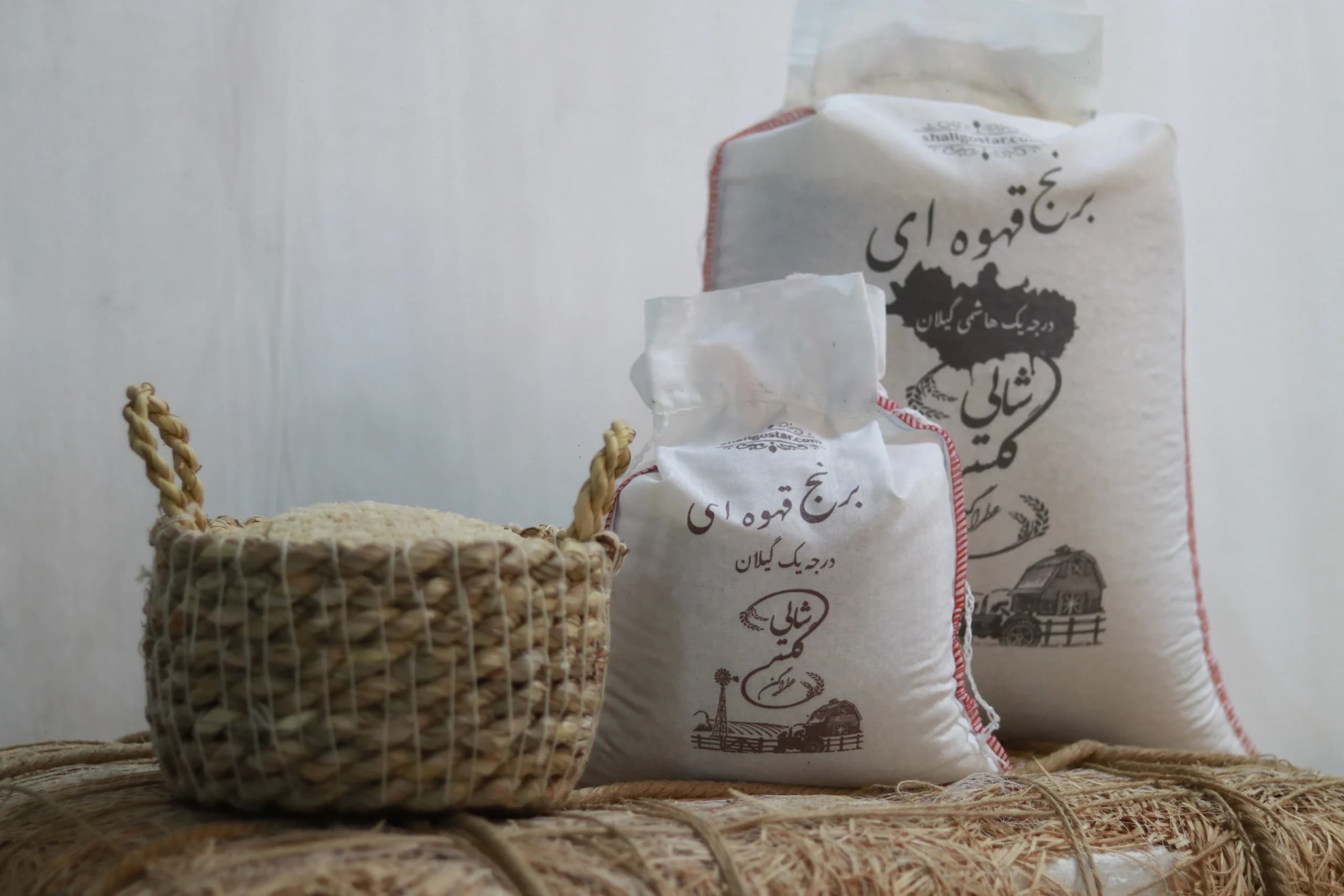 برنج قهوه ای درجه یک هاشمی گیلان | طبیعی و سبوسدار – 2 کیلویی — تصویر ۶