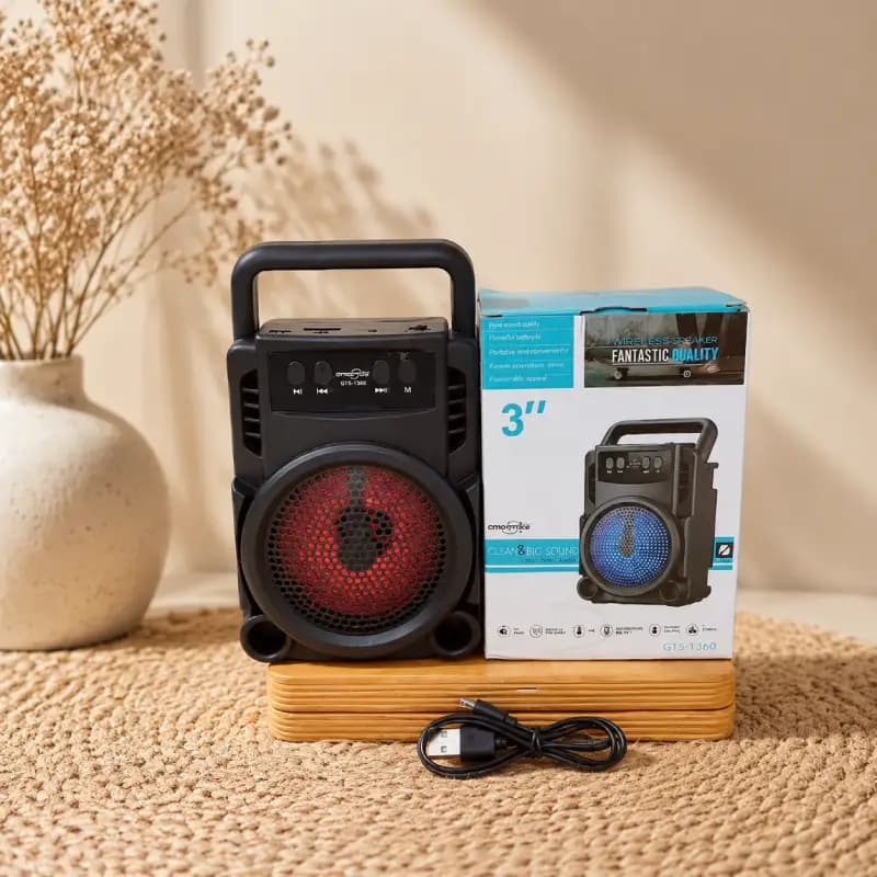 اسپیکر بلوتوثی قابل حمل گریت نایس مدل GREATNICE GTS-1360 — تصویر ۲