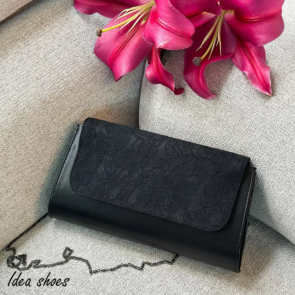 کیف مجلسی دخترانه مدل گیپور کد 630 — تصویر ۶