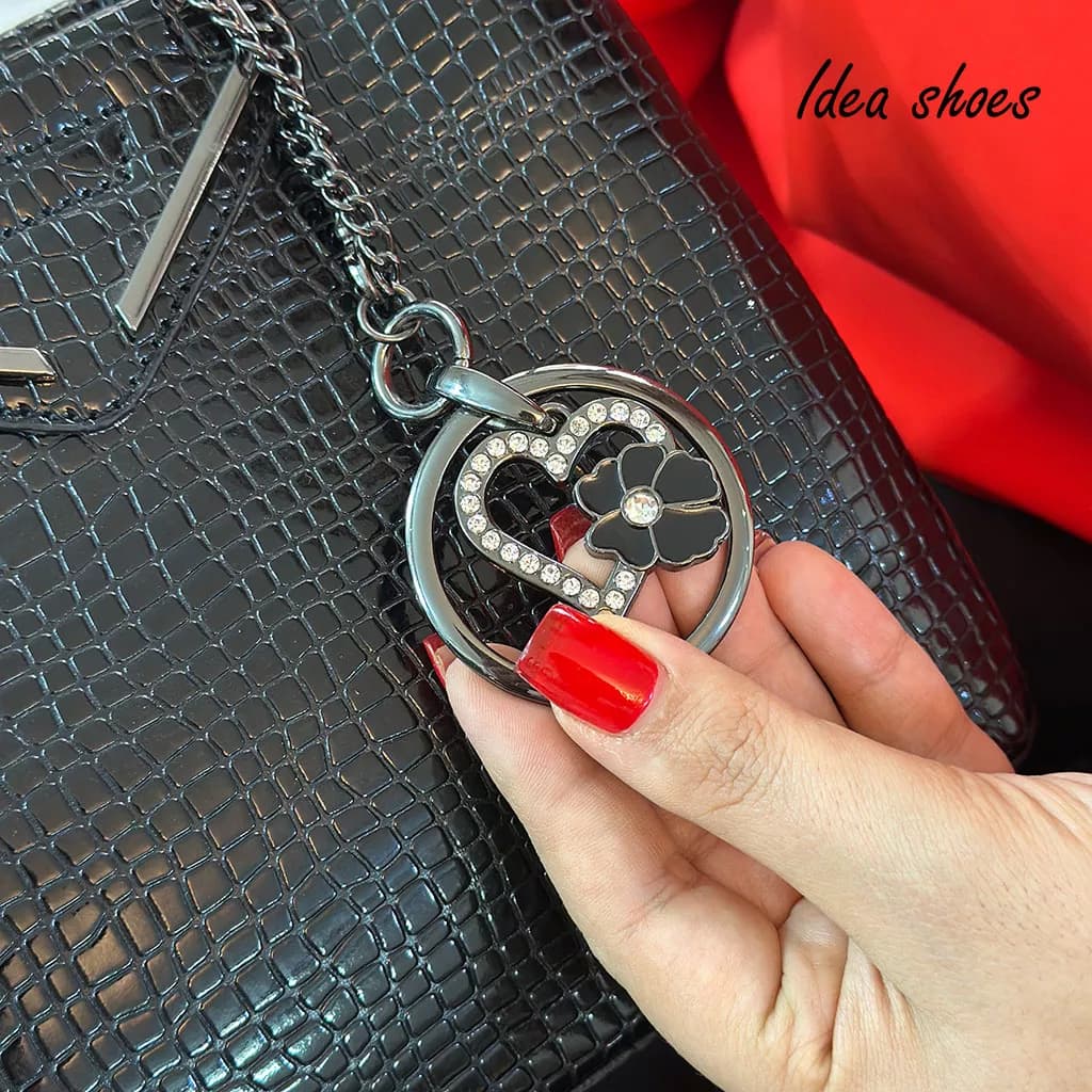 کیف ورنی دخترانه مدل h549 کد 3299 — تصویر ۷
