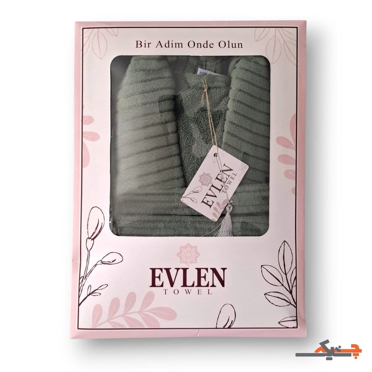 حوله پالتویی L-XL ترک EVLEN (12رنگ) — تصویر ۱۲