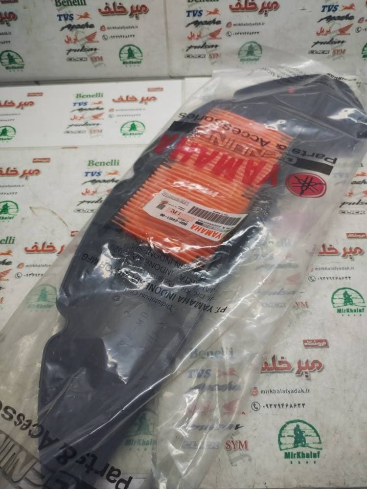 فیلتر (ابر) هواکش موتور یاماها ایروکس اصلی