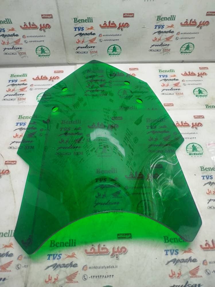 طلق قاب نئون دودی تیره جلو موتور یاماها ایروکس و طرح ایروکس و nvx ان وی ایکس و بنلی 150 180 250 300 و sym na nh