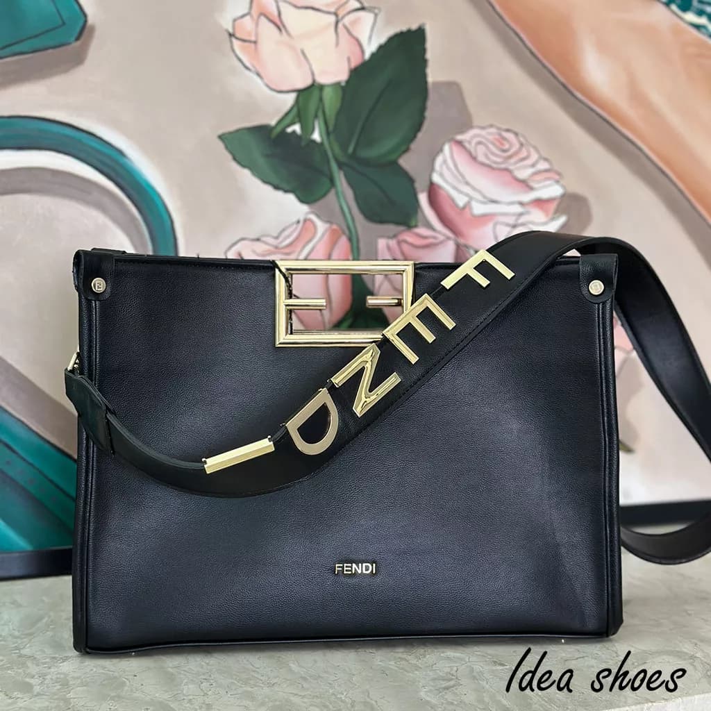 کیف دخترانه دسته فلزی مدل فندی کد 3974 — تصویر ۶
