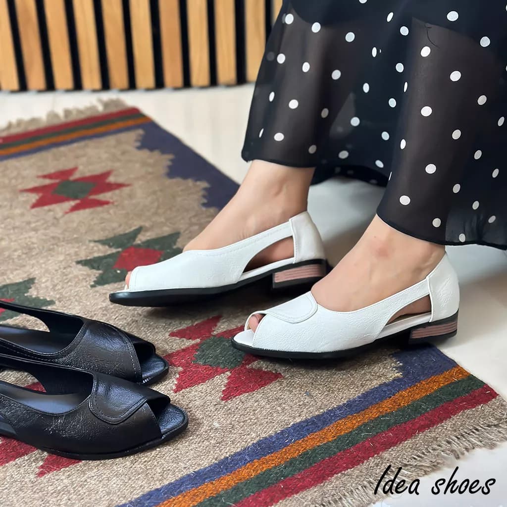 کفش دخترانه یک سانت جلو باز کد 333 — تصویر ۸