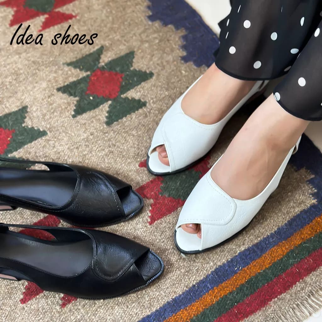 کفش دخترانه یک سانت جلو باز کد 333 — تصویر ۳
