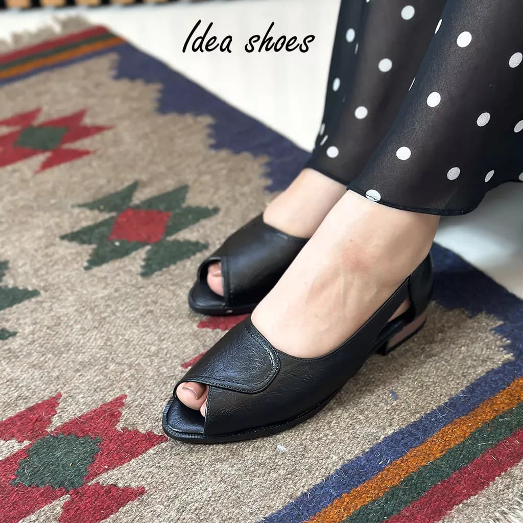 کفش دخترانه یک سانت جلو باز کد 333 — تصویر ۴