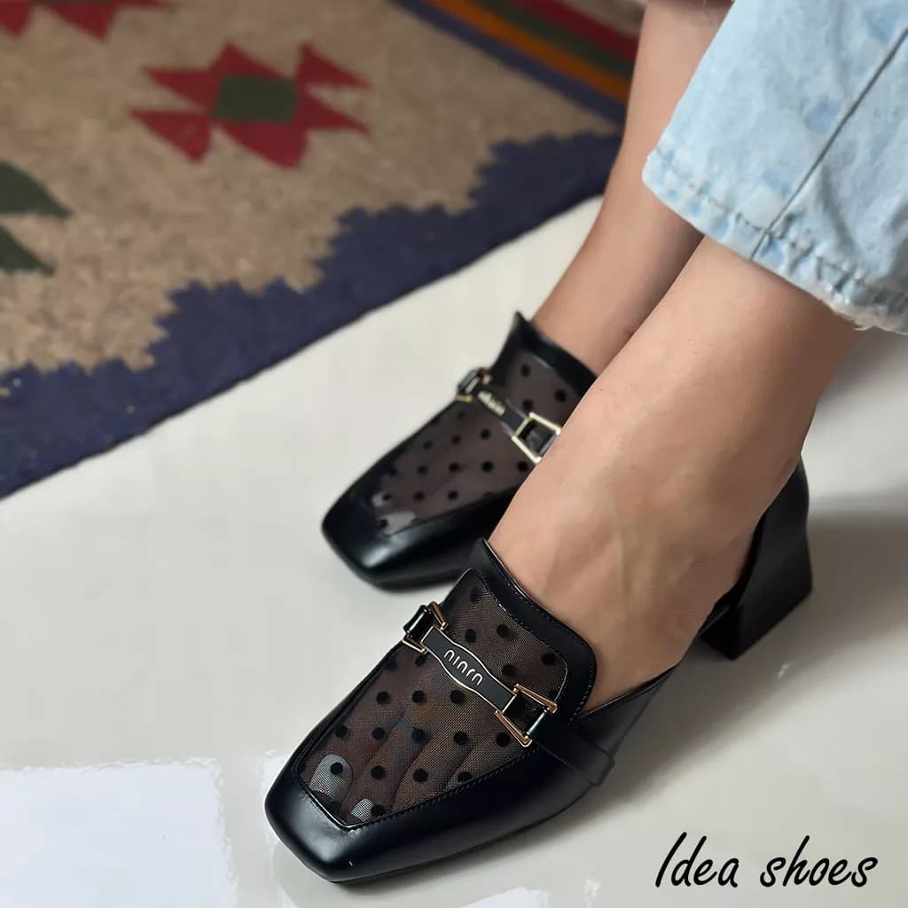 کفش دخترانه مجلسی مدل توپی کد 352 — تصویر ۴