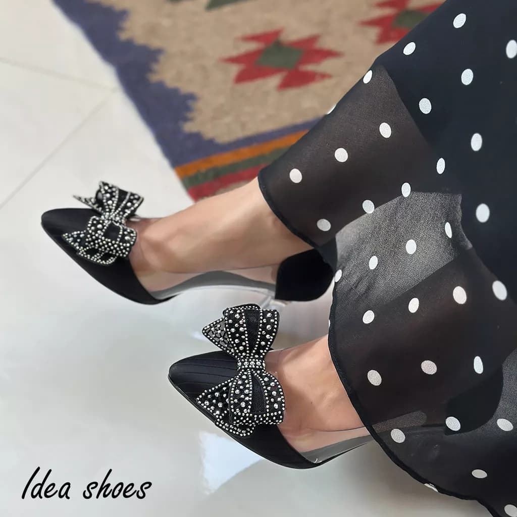 کفش مجلسی طلقی مدل پاپیون کد 650 — تصویر ۵