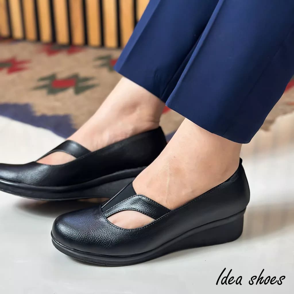 کفش طبی زنانه مدل چشمی کد 267 — تصویر ۲
