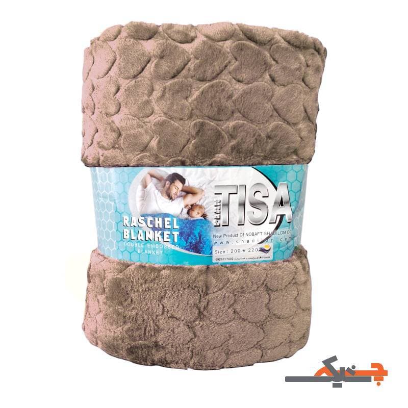 پتو مسافرتی دونفره تیسا (18 رنگ) کد TB48261 — تصویر ۶