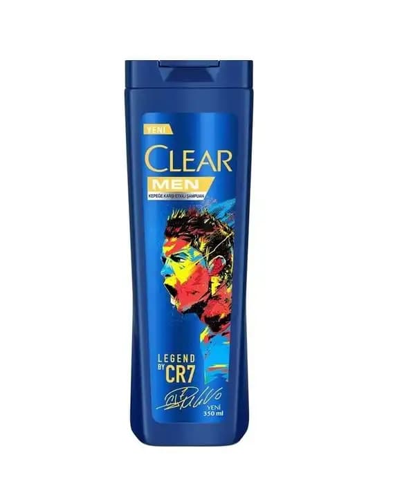 شامپو کلیر Clear مردانه اصل طرح رونالدو CR7 حجم 350 میلی — تصویر ۱۰