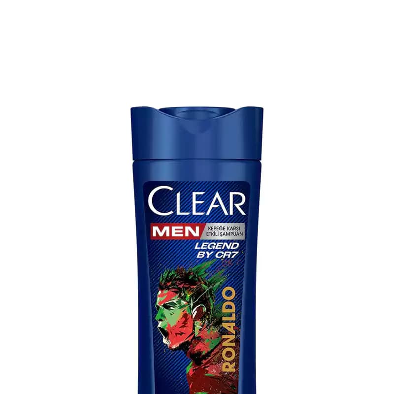 شامپو کلیر Clear مردانه اصل طرح رونالدو CR7 حجم 350 میلی — تصویر ۳