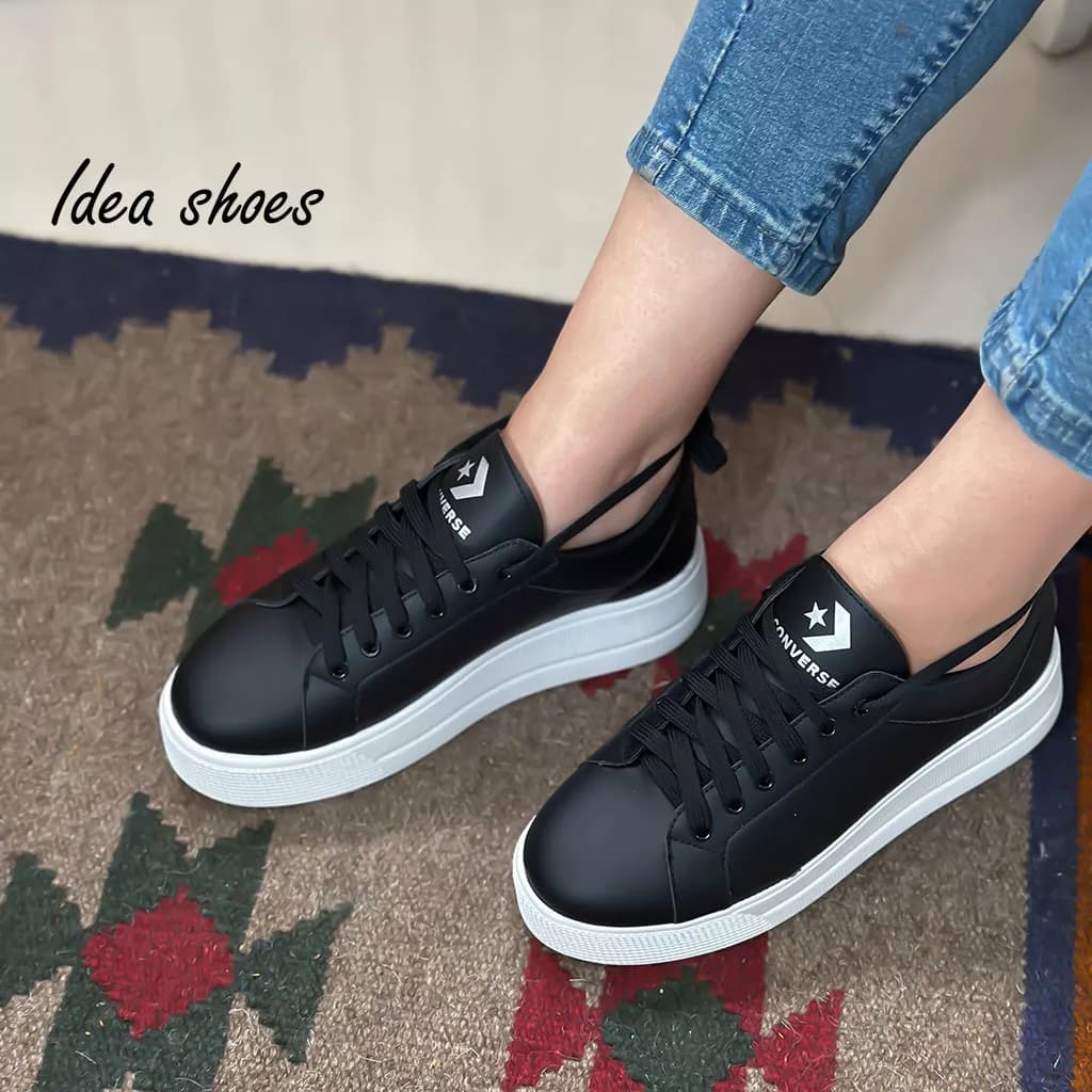 کتونی دخترانه مدل converse کد 187 — تصویر ۱۱