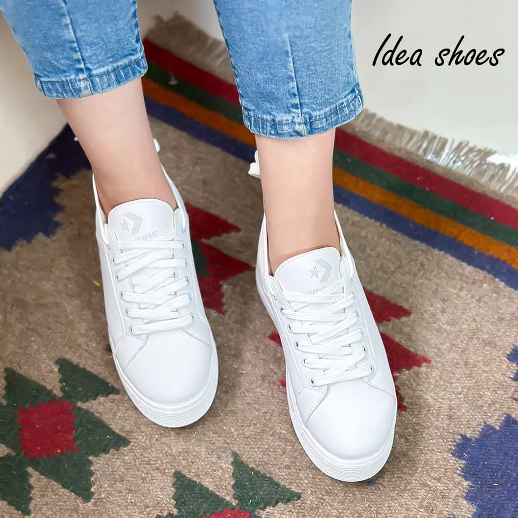 کتونی دخترانه مدل converse کد 187 — تصویر ۶