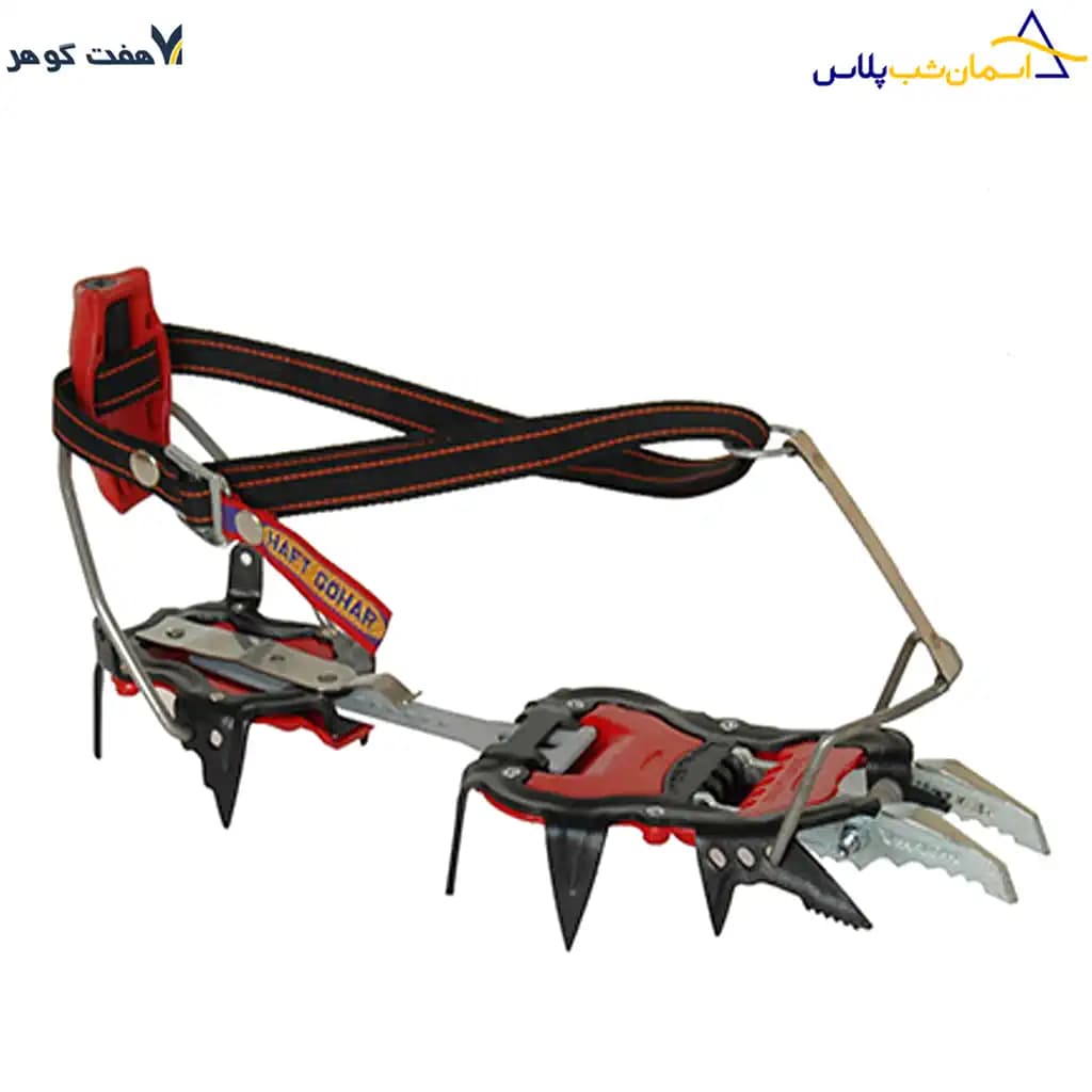 کرامپون هفت گوهر 12 شاخه یخشار چفتی — تصویر ۲
