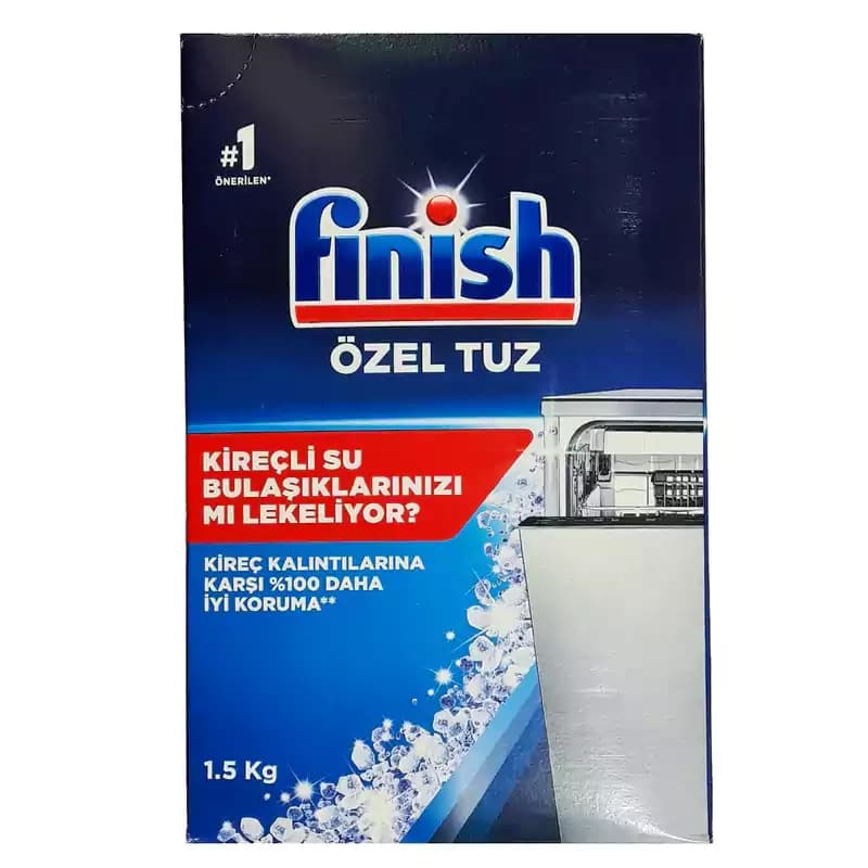 نمک ماشین ظرفشویی فینیش Finish Ozel Tuz وزن 1.5 کیلوگرمی