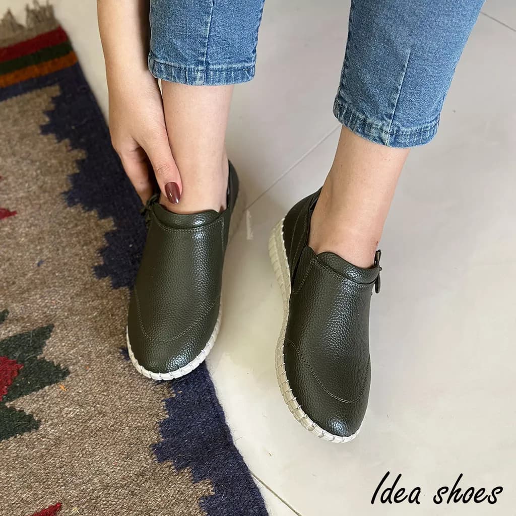 کفش طبی دخترانه بغل کش کد 240 — تصویر ۷