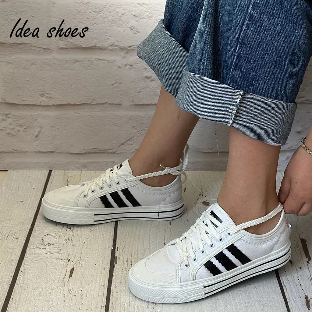 ونس دخترانه بندی مدل adidas کد 427 — تصویر ۸