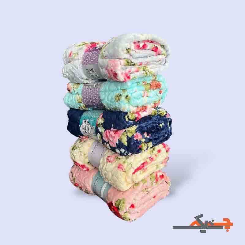 پتو دونفره مسافرتی تیسا مدل لایف (صورتی) کد P2T462۷1 — تصویر ۳