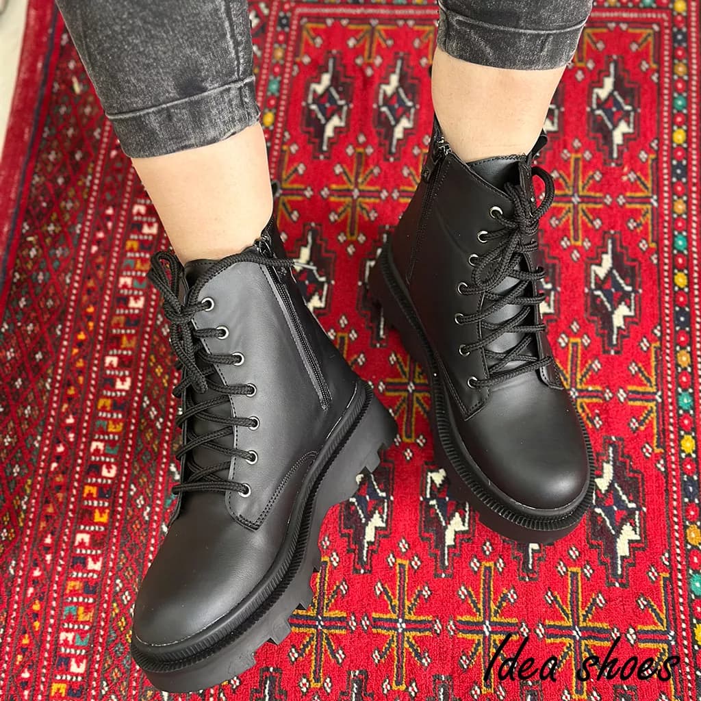 نیم بوت بندی دخترانه مدل هرمی کد 963 — تصویر ۴
