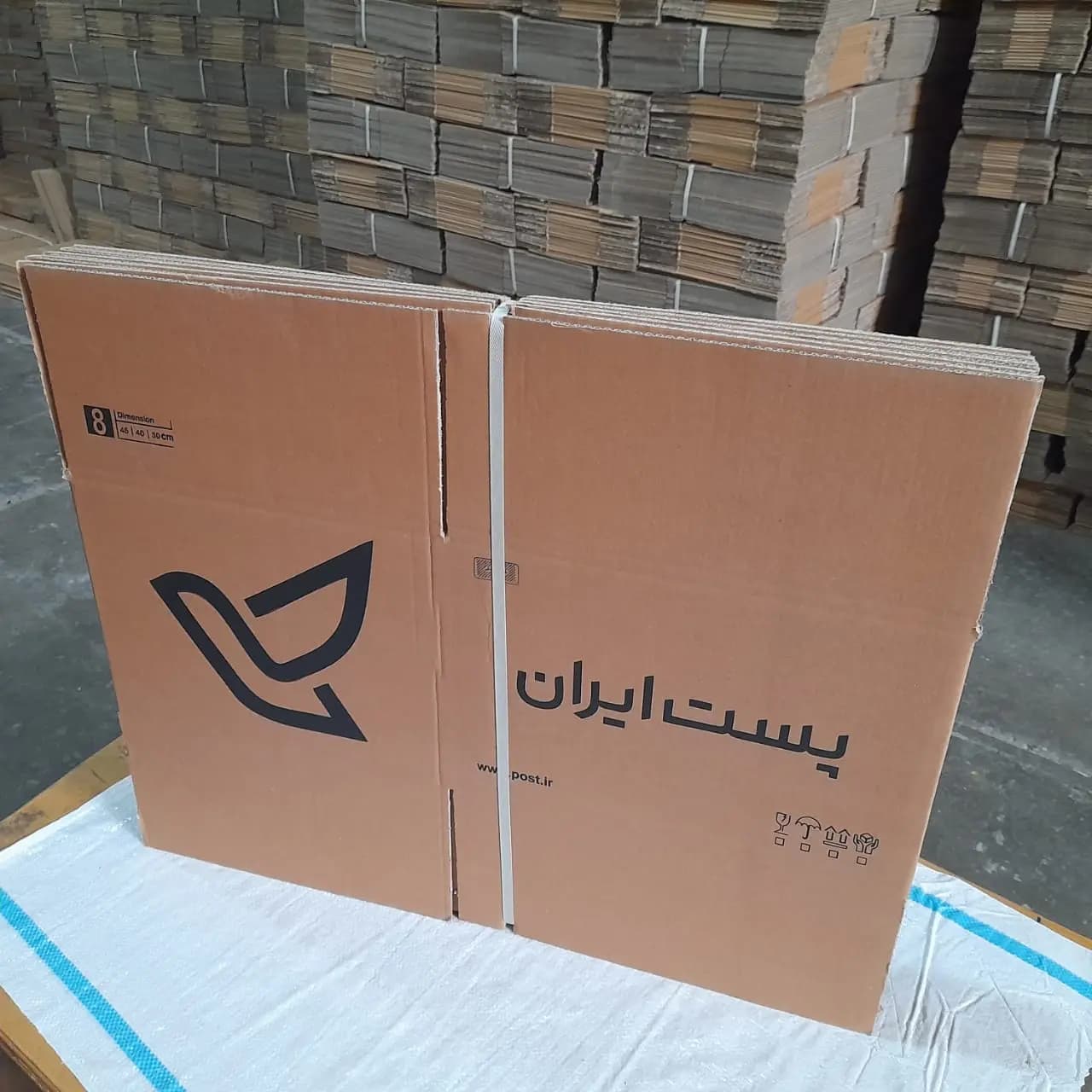 کارتن پستی سایز 8 _ پنج لایه — تصویر ۶