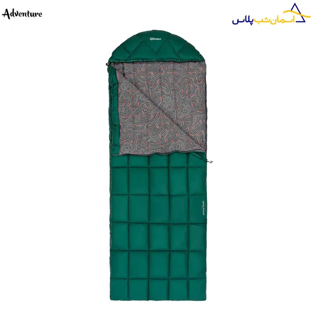 کیسه خواب ادونچر مدل بیس کمپ 400 — تصویر ۱۰