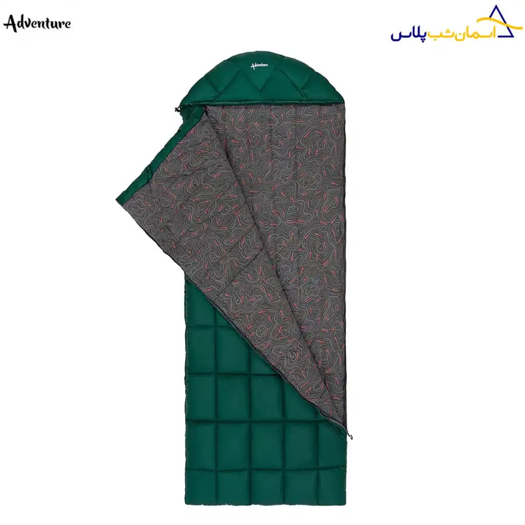 کیسه خواب ادونچر مدل بیس کمپ 400 — تصویر ۱۱
