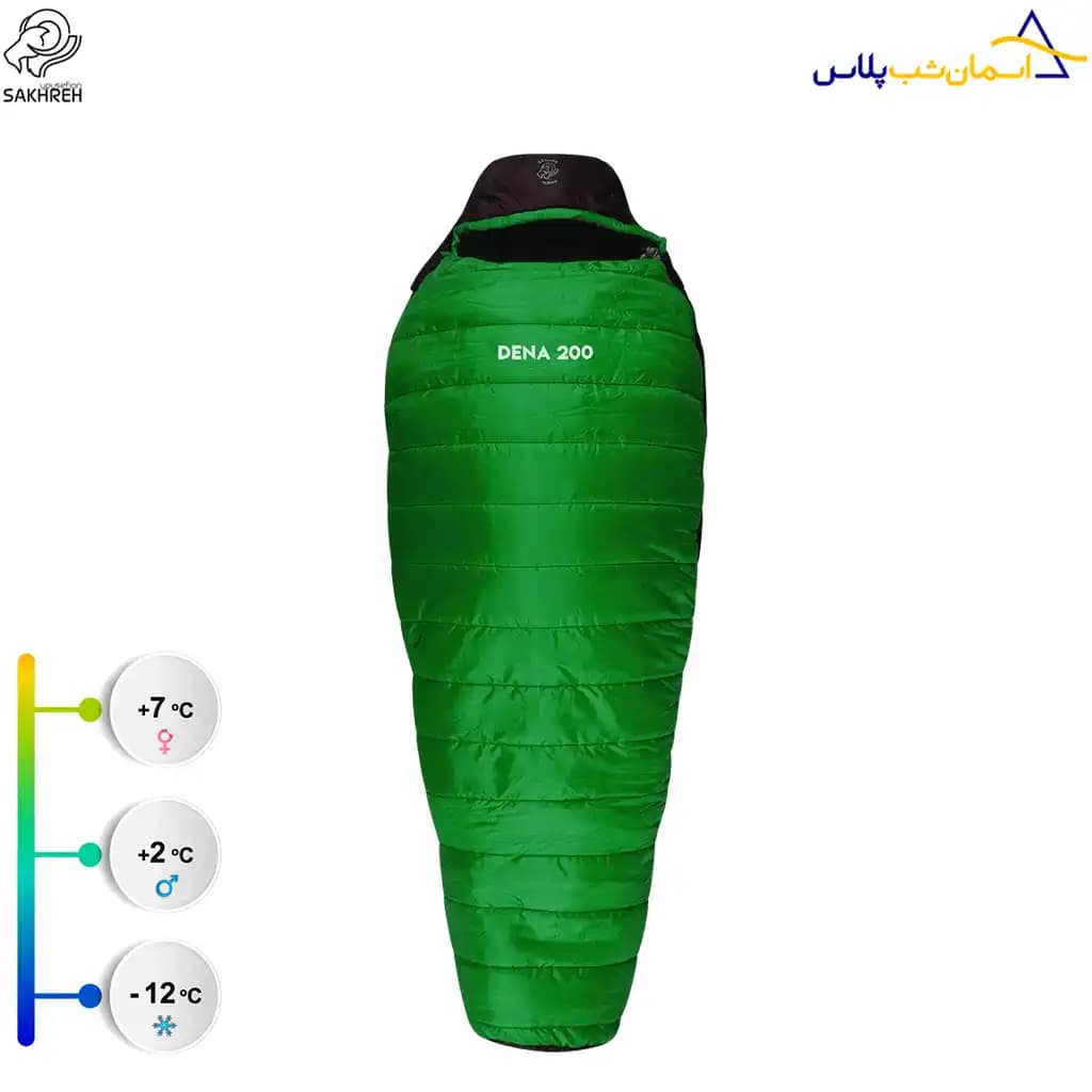 کیسه خواب صخره مدل دنا 200 — تصویر ۵