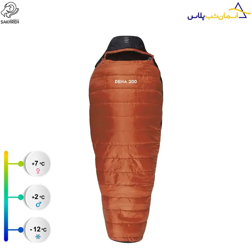 کیسه خواب صخره مدل دنا 200 — تصویر ۲
