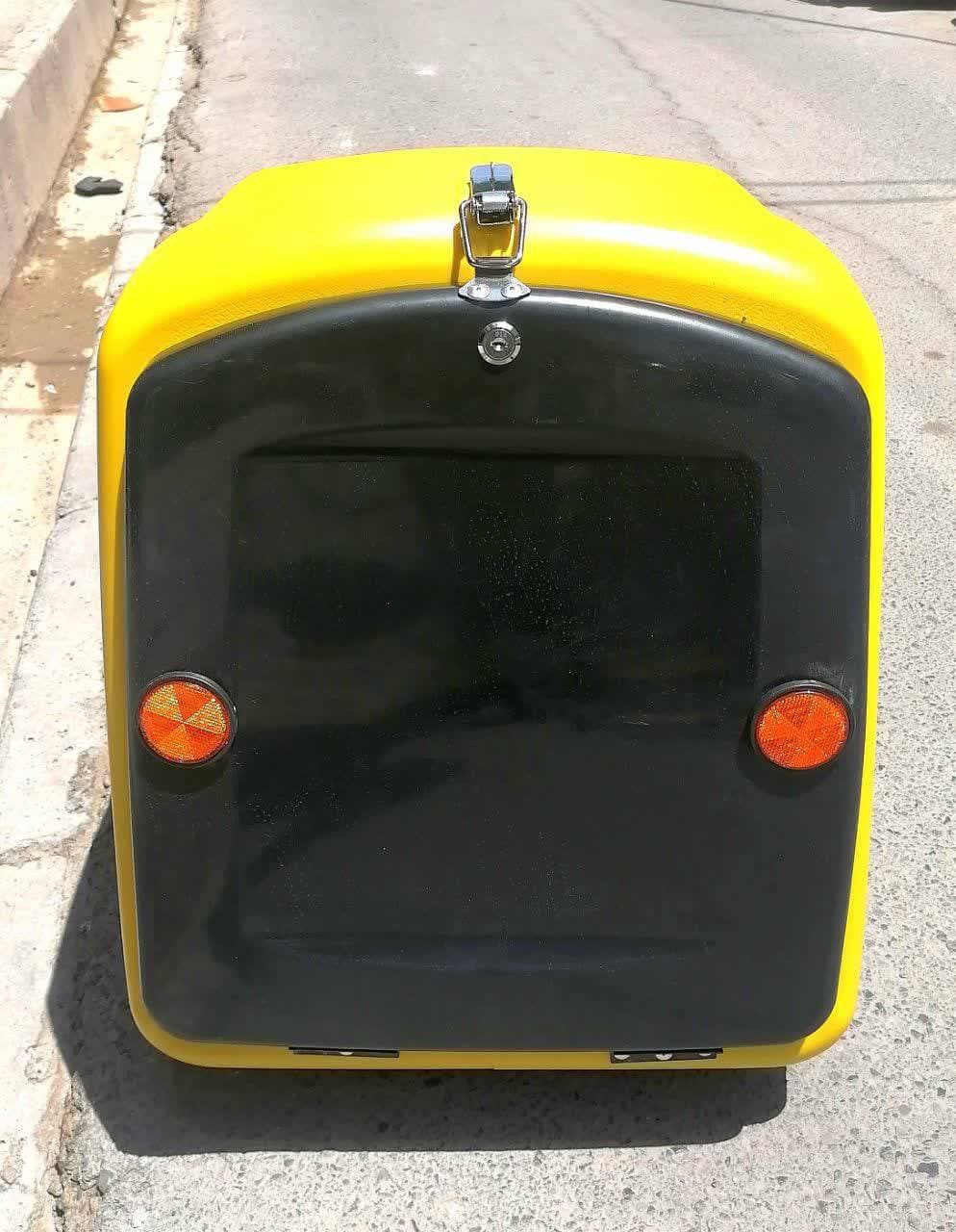 صندوق باکس box بزرگ عقب انواع موتورسیکلت مخصوص رستوران و اسنپ — تصویر ۳