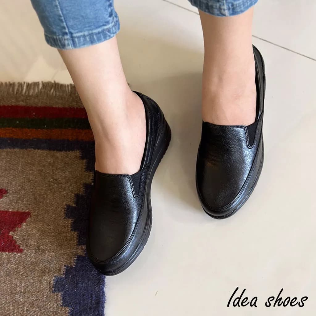 کفش طبی زنانه لژدار کد 00266 — تصویر ۳