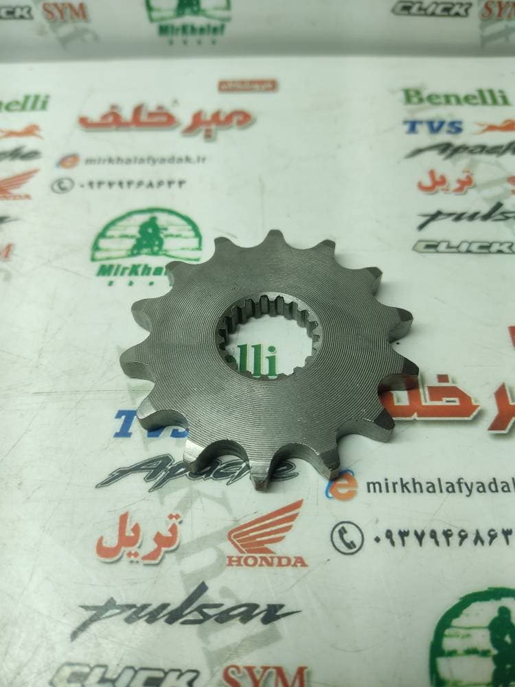 دنده (طبق) زنجیر جلو موتور بنلی 150 و 180 شرکتی