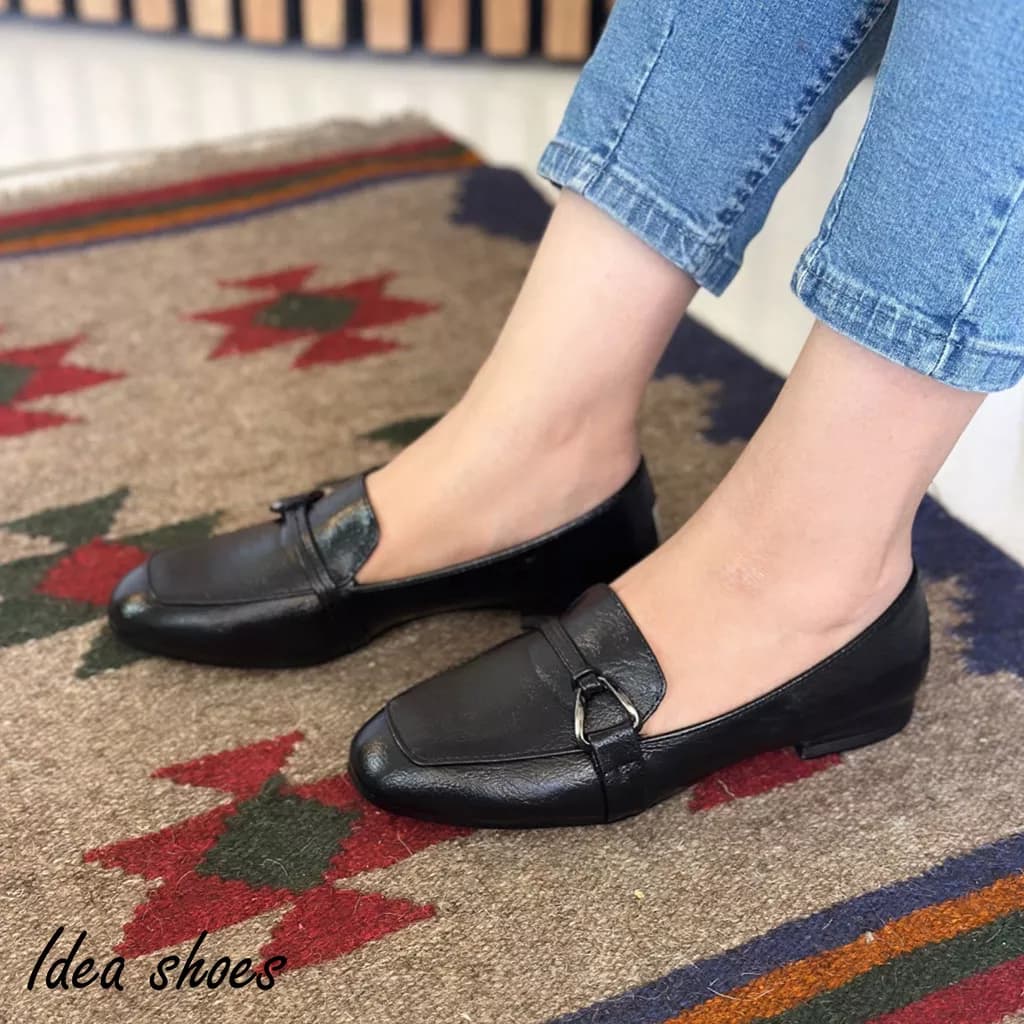 کفش کالج دخترانه مدل درنا کد 132 — تصویر ۲