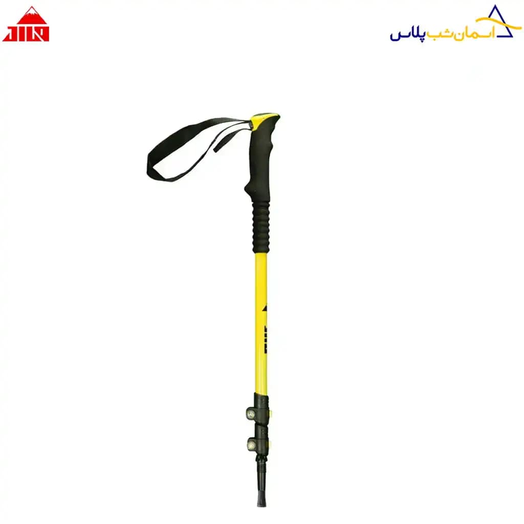 عصای کوهنوردی جیلو رنگ زرد