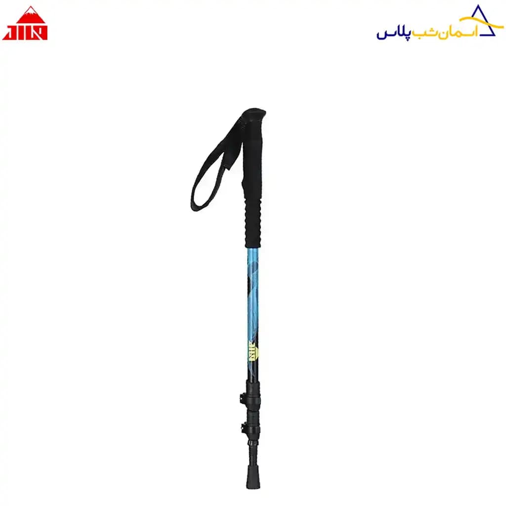 عصای کوهنوردی جیلو رنگ آبی مشکی
