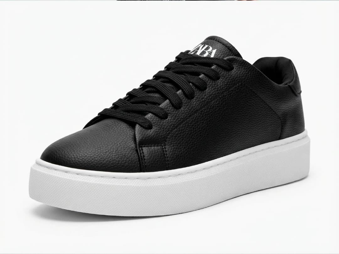 کتونی مردانه ونس زارا مشکی | Zara 686 — تصویر ۱۲