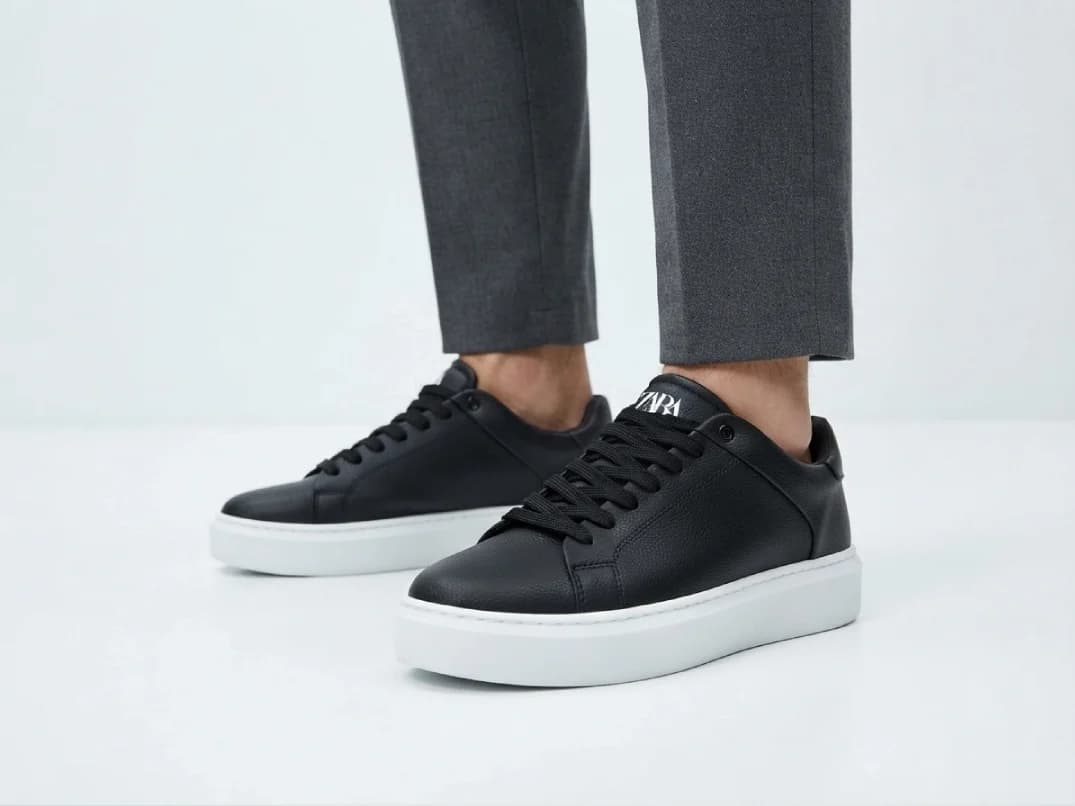 کتونی مردانه ونس زارا مشکی | Zara 686