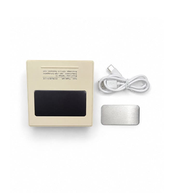 چراغ خواب شارژی کلیدی Toggle Light مدل HBKKGD-01 — تصویر ۱۲