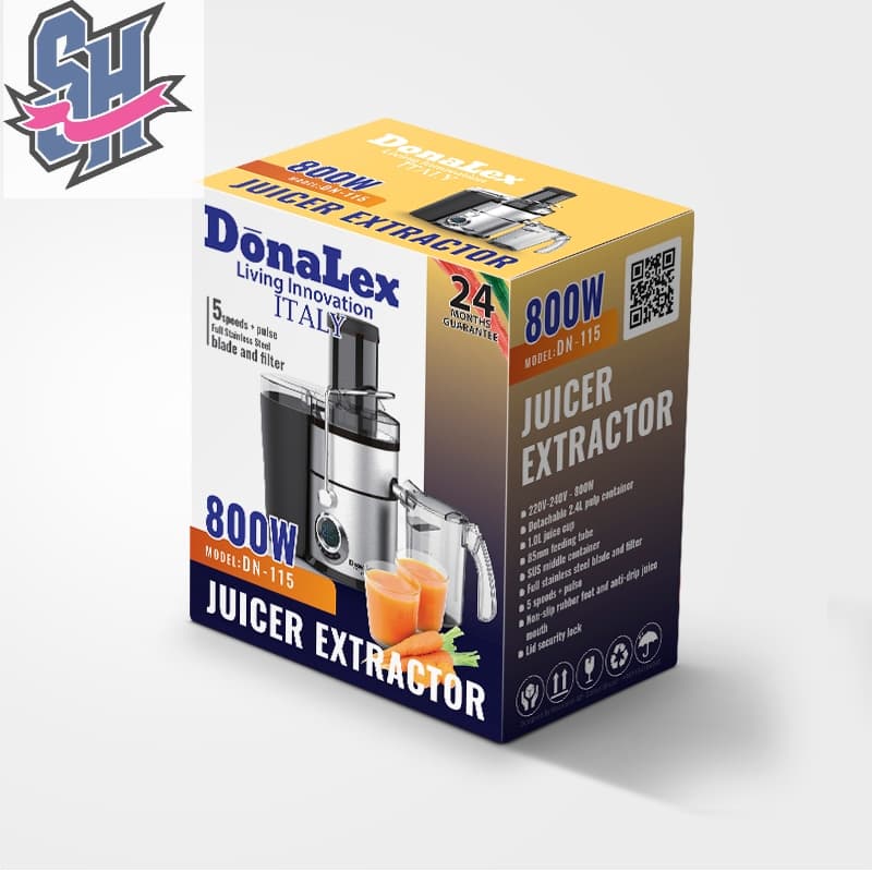 آبمیوه گیری دونالکس مدل DN-115 — تصویر ۵