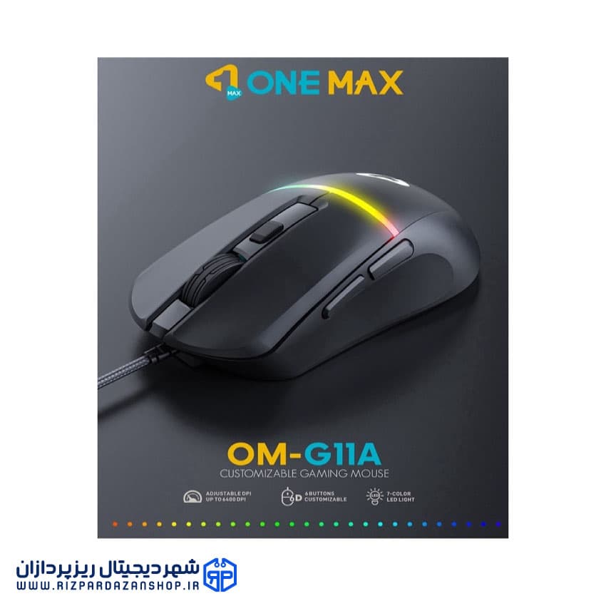 ماوس گیمینگ وان مکس OM-G11A — تصویر ۳