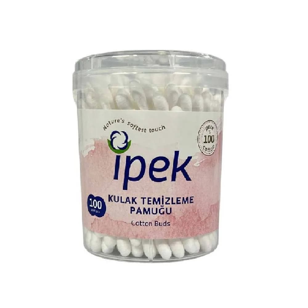 گوش پاک کن ایپک Ipek بسته 100 عددی اصل