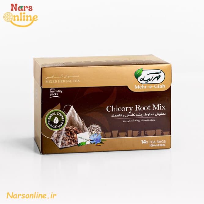 دمنوش مخلوط ریشه کاسنی و قاصدک