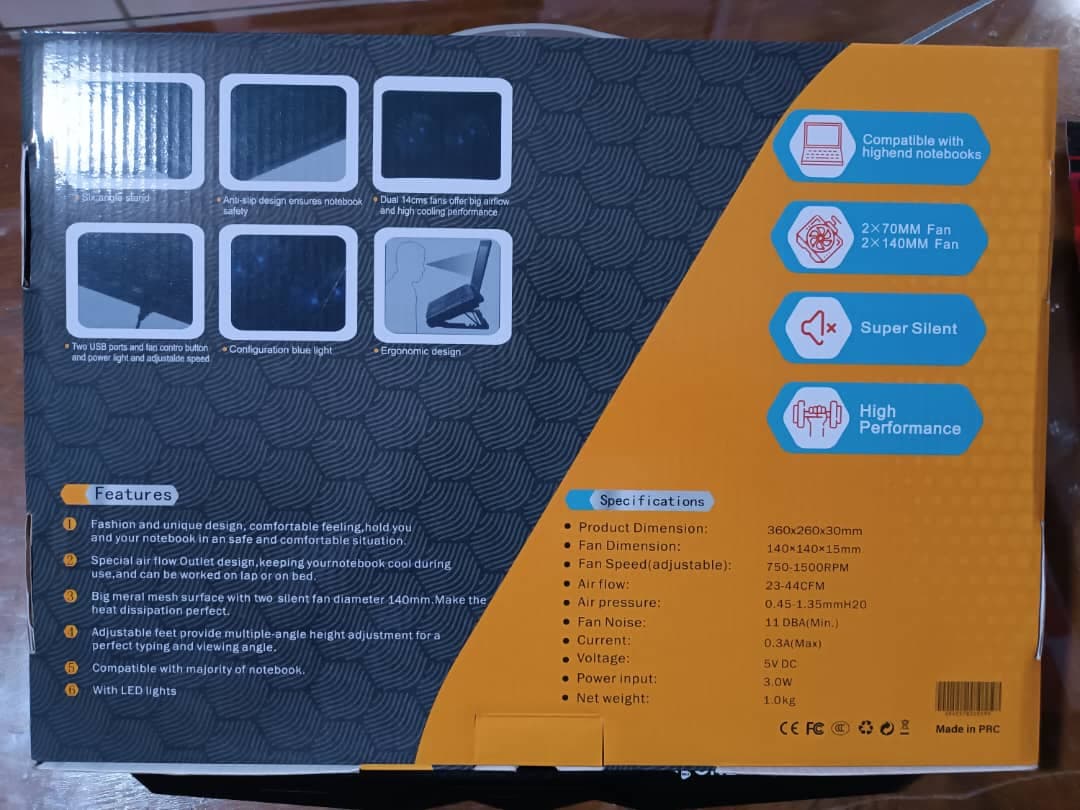 فن خنک کننده وان مکس (ONE MAX) مدل N7 — تصویر ۲