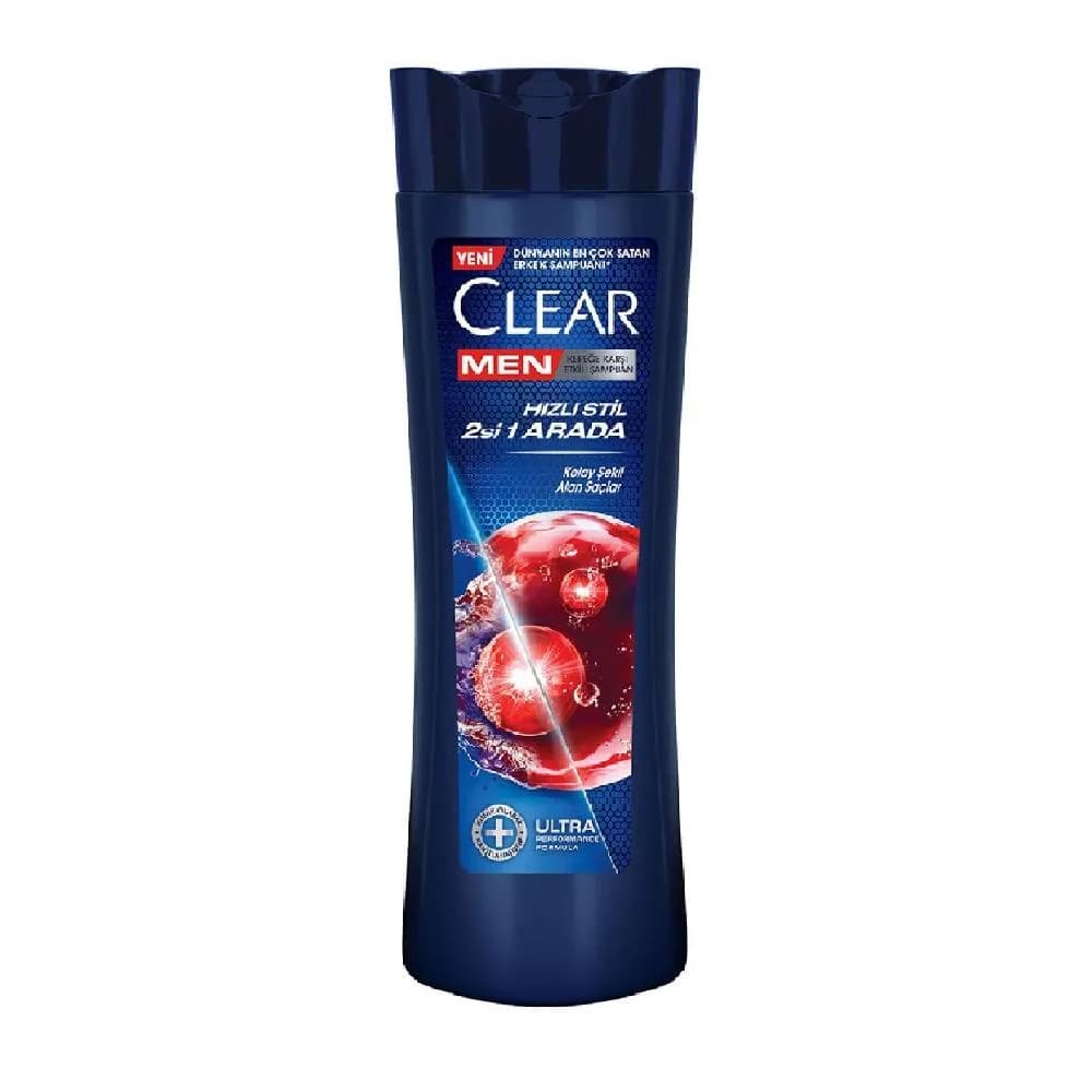 شامپو مردانه کلیر Clear مدل Style Express میل350 ترکیه