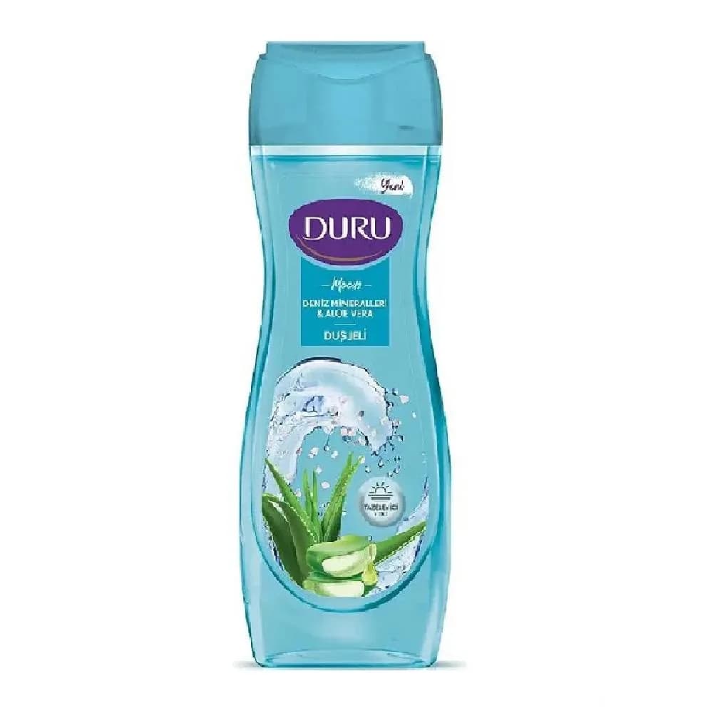 شامپو بدن دورو مدل مواد معدنی ساحلی و آلوئه ورا DNIZ MINERALLERI ALOE VERA DURU