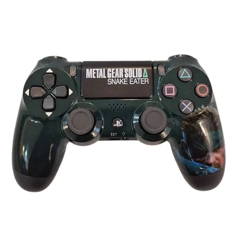 دسته بازی پلی استیشن 4 کاستوم طرح METAL GEAR SOLID