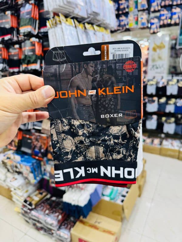 شورت نیم پا نخی جان کلین کد 9015 JOHN MC KLEIN — تصویر ۳