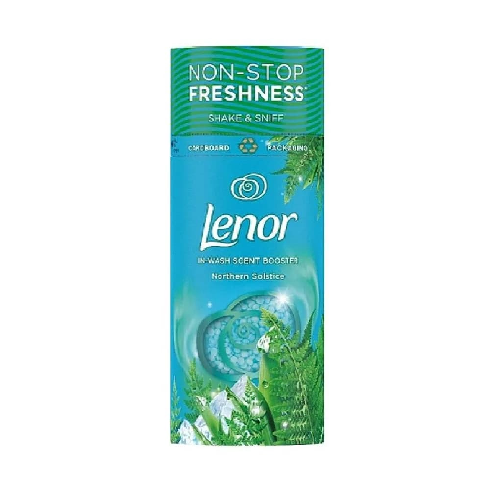 خوشبو کننده لباس لنور Lenor رایحه Northern Solstice سرخس شمالی بسته 155 گرمی