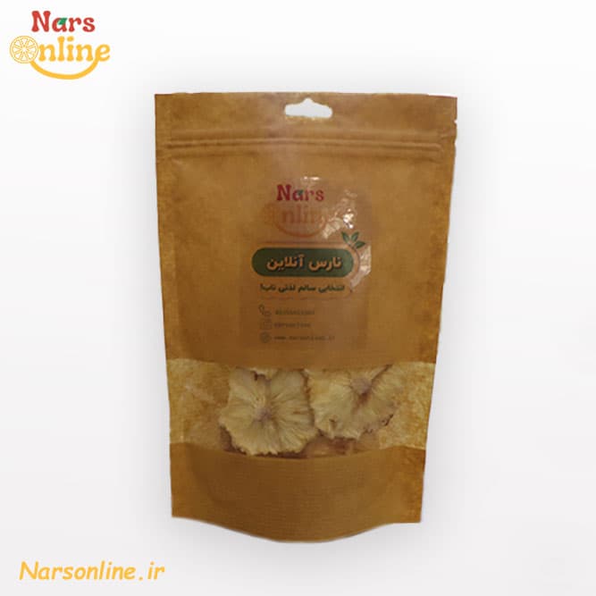 آناناس طبیعی خشک – 250 گرم — تصویر ۳
